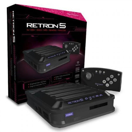 Hyperkin RetroN 5 Video Gaming System - Black [Retro System] Retro Systems Hyperkin   