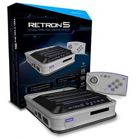 Hyperkin RetroN 5 Video Gaming System - Gray [Retro System] Retro Systems Hyperkin   