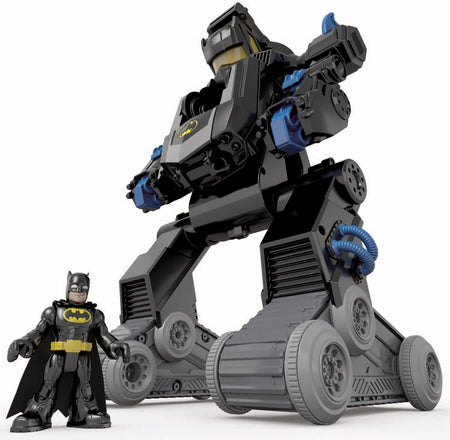 Imaginext DC Super Friends RC Transforming Batbot [Toys, Ages 3-8] Toys & Games Fisher Price   