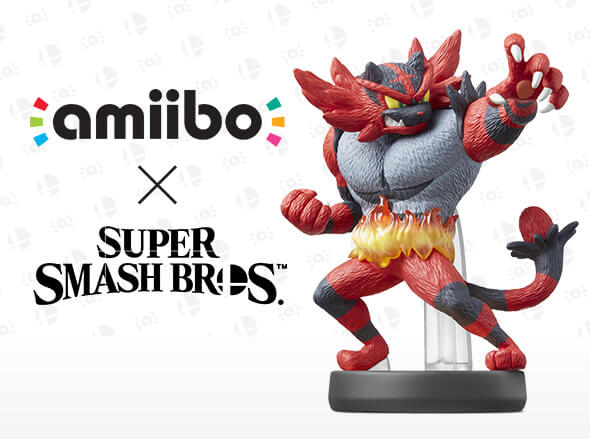 Incineroar Amiibo - Super Smash Bros. Series [Nintendo Accessory] Nintendo Accessories Nintendo   
