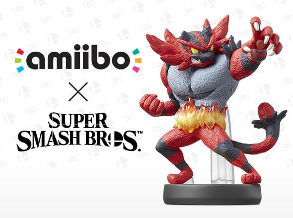 Nintendo Amiibo Figure - Super Smash Bros. - Charizard/Incineroar