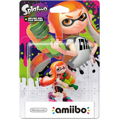 Inkling Girl Amiibo - Splatoon Series [Nintendo Accessory] Nintendo Accessories Nintendo   