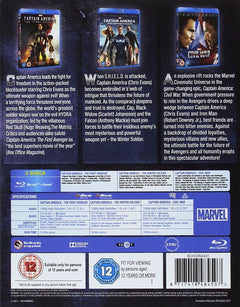 Iron Man: 3 Movie Collection + Captain America: 3 Movie Collection Bundle [Blu-Ray Box Set] DVDs & Blu-Rays Marvel   