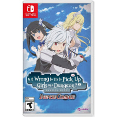 Is It Wrong to Try to Pick Up Girls in a Dungeon? Infinite Combate [Nintendo Switch] Nintendo Switch Video Game PQube   