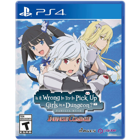 Is It Wrong to Try to Pick Up Girls in a Dungeon? Infinite Combate [PlayStation 4] PlayStation 4 Video Game PQube   