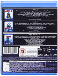 Jaws: 2, 3 & The Revenge [Blu-Ray Box Set] DVDs & Blu-Rays Universal Pictures   