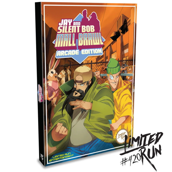 Jay and Silent Bob Mall Brawl: Arcade Edition - Classic Edition - Limited Run #420 [PlayStation 4] PlayStation 4 Video Game Limited Run Games   