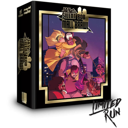 Jay and Silent Bob: Mall Brawl - Premium Edition [NES] NES Video Game Limited Run Games   