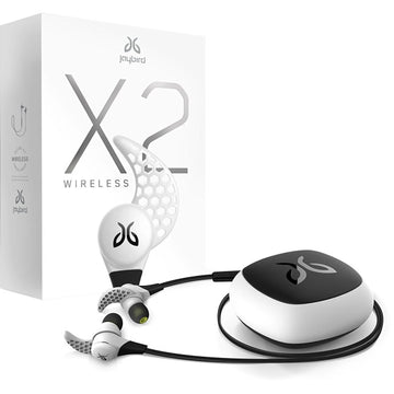 Jaybird X2 Sport Wireless Bluetooth Headphones - Storm White [Electronics] Electronics Jaybird   