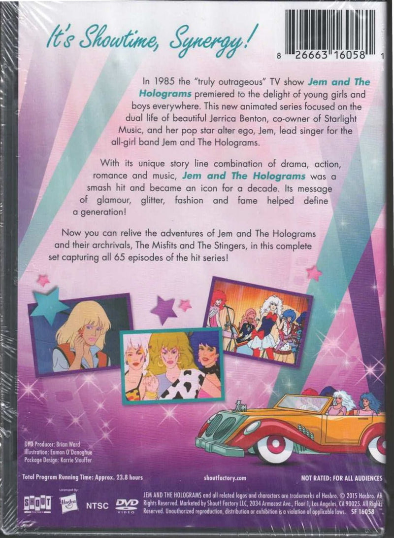 Jem and the Holograms: The Truly Outrageous Complete Series [DVD Box Set] DVDs & Blu-Rays Shout Factory   