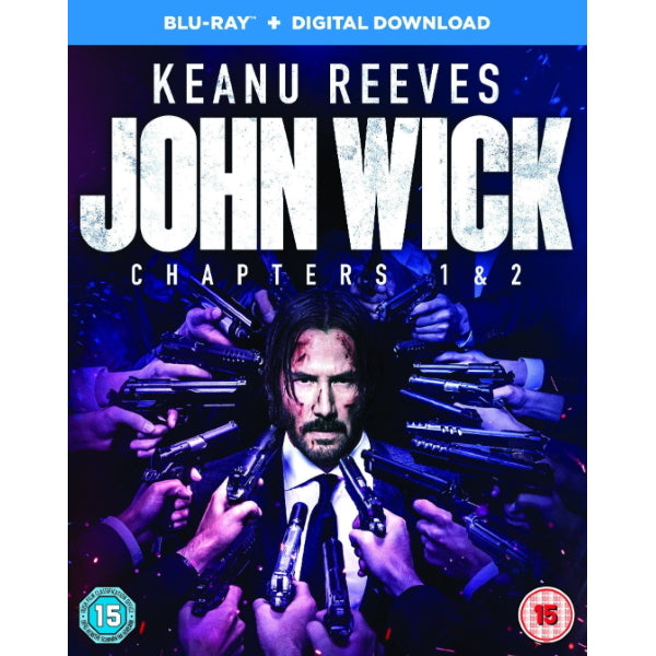 John Wick - Chapters 1 & 2 [Blu-Ray Box Set] DVDs & Blu-Rays Warner Bros.   