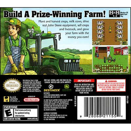 John Deere: Harvest in the Heartland [Nintendo DS DSi] Nintendo DS DSi Video Game Nintendo   