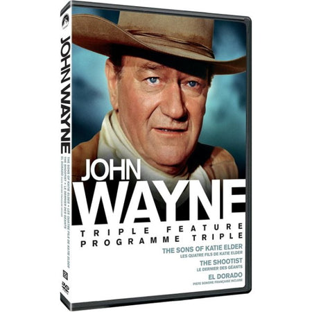 John Wayne Triple Feature: The Sons Of Katie Elder / The Shootist / El Dorado [DVD Box Set] DVDs & Blu-Rays Warner Bros.   