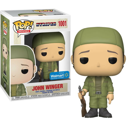 Funko POP! Movies: Stripes - John Winger Vinyl Figure [Toys, Ages 3+, #1001] Toys & Games Funko   