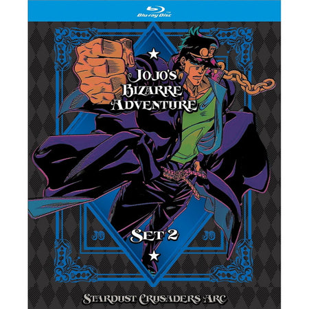 JoJo's Bizarre Adventure: Set 2 - Stardust Crusaders - Limited Edition [Blu-ray Box Set] DVDs & Blu-Rays Viz Pictures   