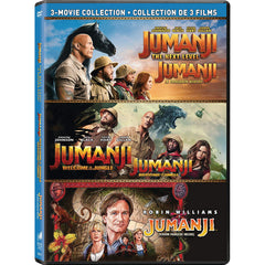 Jumanji: 3 Movie Collection [DVD Box Set] DVDs & Blu-Rays Sony Pictures