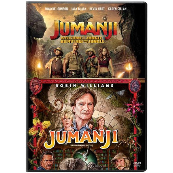 Jumanji Double Feature [DVD Box Set] DVDs & Blu-Rays Sony   