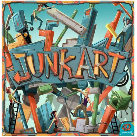 Junk Art - Wooden Exclusive Edition [Board Game, 2-6 Players] Board Game Plaid Hat Games   