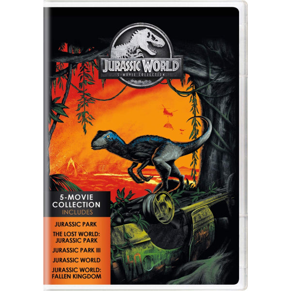 Jurassic World: 5-Movie Collection [DVD Box Set] DVDs & Blu-Rays Universal   