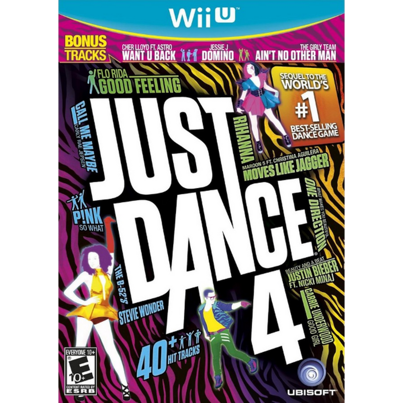 Just Dance 4 [Nintendo Wii U] Nintendo Wii U Video Game Ubisoft   