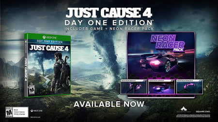 Just Cause 4 - Day One Limited Edition [Xbox One] Xbox One Video Game Square Enix   