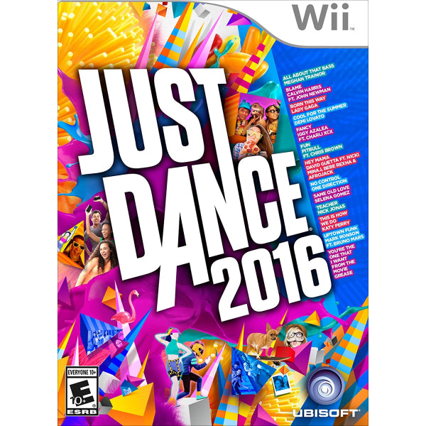 Just Dance 2016 [Nintendo Wii] Nintendo Wii Video Game Ubisoft   