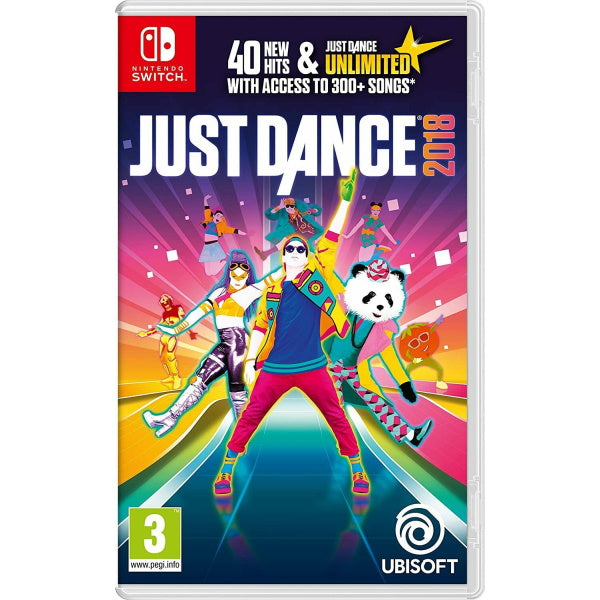 Just Dance 2018 [Nintendo Switch] Nintendo Switch Video Game Ubisoft   