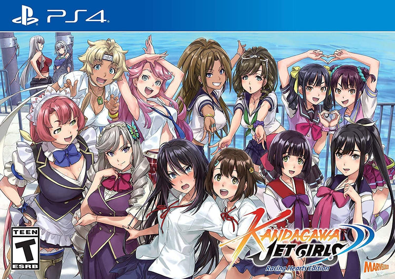 Kandagawa Jet Girls - Day 1 Racing Hearts Edition [PlayStation 4] PlayStation 4 Video Game Xseed Games   