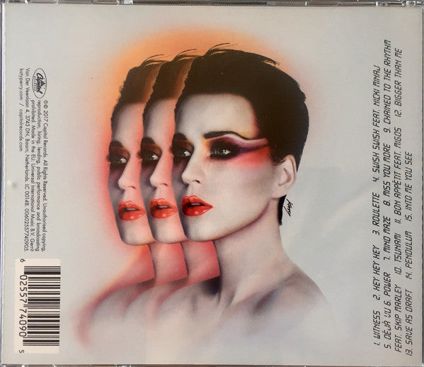 Katy Perry - Witness [Audio CD] Audio CD/Vinyl Capitol Records   