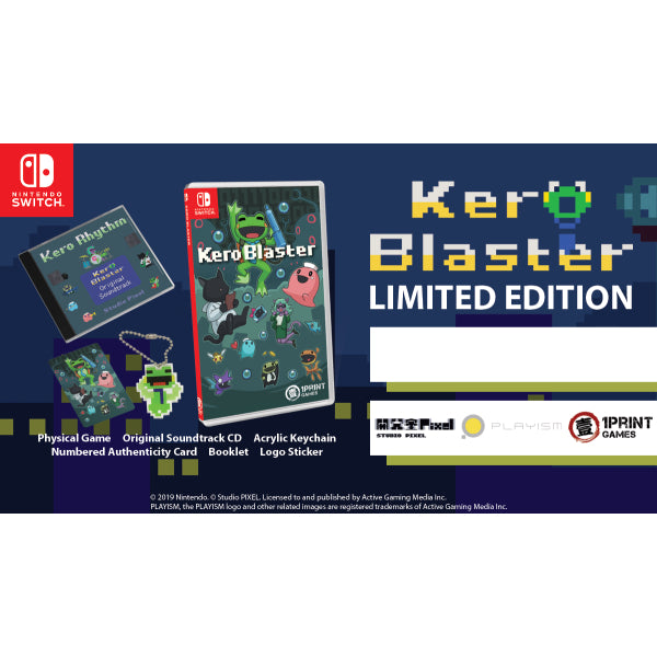 Kero Blaster - Limited Edition [Nintendo Switch] Nintendo Switch Video Game Pixel   