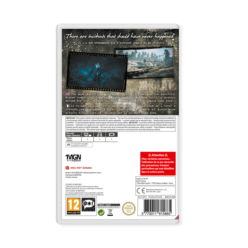 Kholat [Nintendo Switch] Nintendo Switch Video Game Red Art Games   