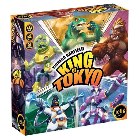 King of Tokyo - New Edition [Board Game, 2-6 Players] Board Game IELLO