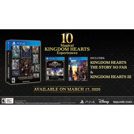 Kingdom Hearts: All-in-One Package [PlayStation 4] PlayStation 4 Video Game Sony   