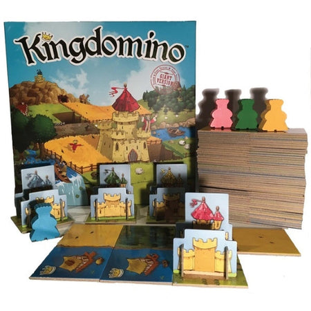 Kingdomino: Giant Version [Board Game, 2-4 Players] Board Game Blue Orange   