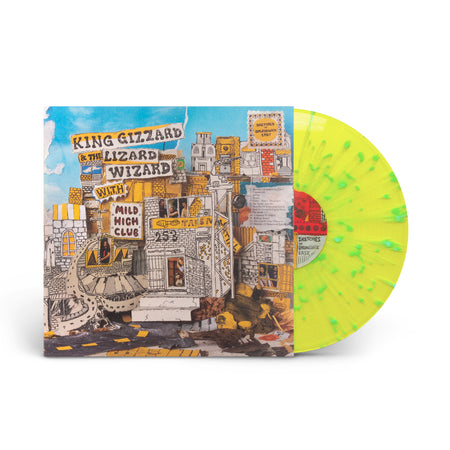 King Gizzard & The Lizard Wizard with Mild High Club - Sketches Of Brunswick East: Yellow with Sky Blue Splatter Vinyl [Audio Vinyl] Audio CD/Vinyl ATO Records   