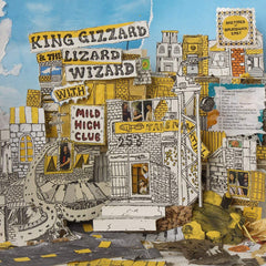 King Gizzard & The Lizard Wizard with Mild High Club - Sketches Of Brunswick East: Yellow with Sky Blue Splatter Vinyl [Audio Vinyl] Audio CD/Vinyl ATO Records   