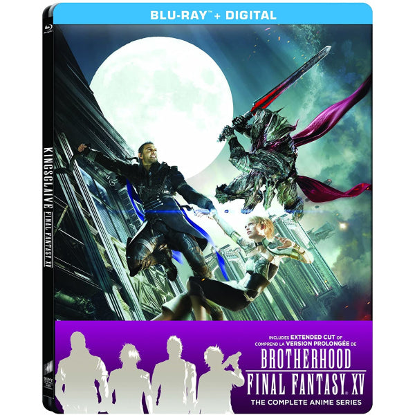 Kingsglaive: Final Fantasy XV - Limited Edition SteelBook [Blu-Ray + Digital] DVDs & Blu-Rays Sony Pictures   