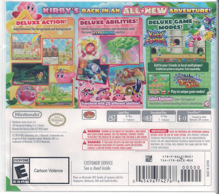 Kirby: Triple Deluxe [Nintendo 3DS] Nintendo 3DS Video Game Nintendo   