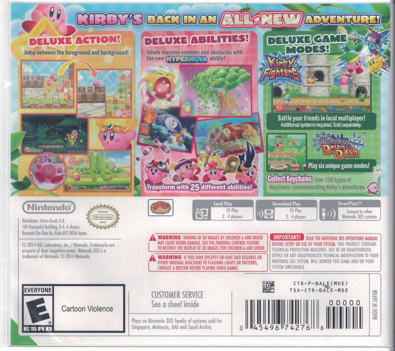 Kirby: Triple Deluxe [Nintendo 3DS] Nintendo 3DS Video Game Nintendo   