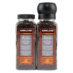 Kirkland Signature Black Pepper Grinder with Refill - 357g /12.6 Oz [Snacks & Sundries] Snacks & Sundries Kirkland Signature   