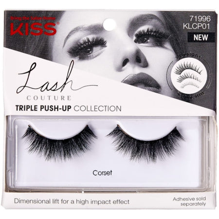 Kiss Lash Couture Triple Push-Up Eyelashes - Corset [Beauty] Beauty Kiss New York