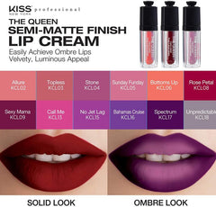 Kiss New York Professional The Queen Creamy Lipstick - Bottoms Up [Beauty] Beauty Kiss New York   