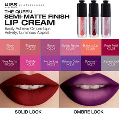 Kiss New York Professional The Queen Creamy Lipstick - Rose Petal [Beauty] Beauty Kiss New York   