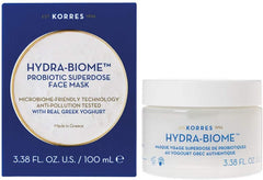 Korres Hydra-Biome Probiotic SuperDose Greek Yoghurt Mask - 100mL / 3.38 Fl Oz [Skincare] Skincare Korres   