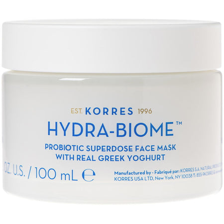 Korres Hydra-Biome Probiotic SuperDose Greek Yoghurt Mask - 100mL / 3.38 Fl Oz [Skincare] Skincare Korres   