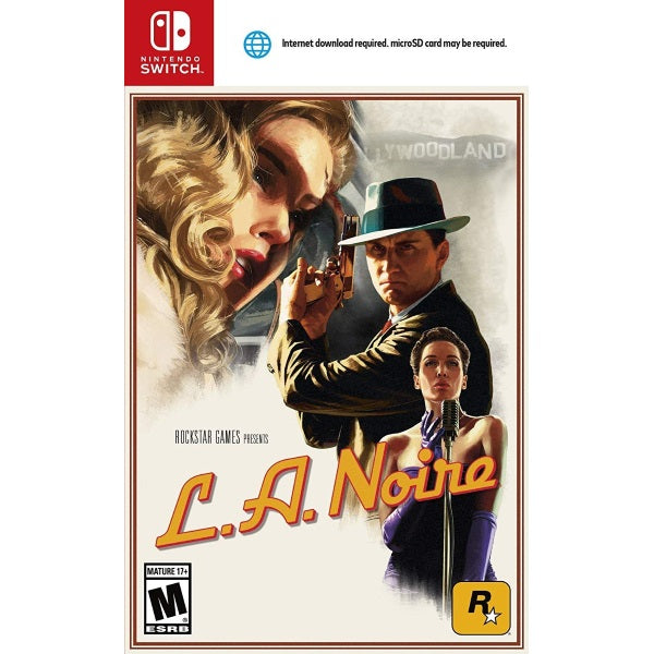 L.A. Noire [Nintendo Switch] Nintendo Switch Video Game Rockstar Games   