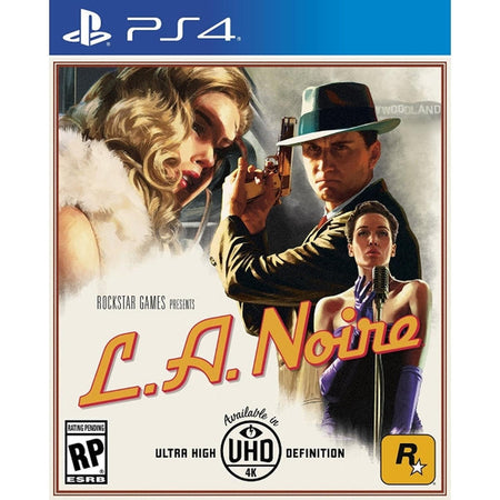 L.A. Noire - Remastered [PlayStation 4] PlayStation 4 Video Game Rockstar Games   