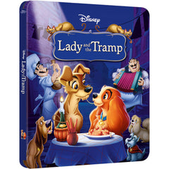 Disney's Lady and the Tramp - Limited Edition Collectible SteelBook [Blu-Ray] DVDs & Blu-Rays Disney   