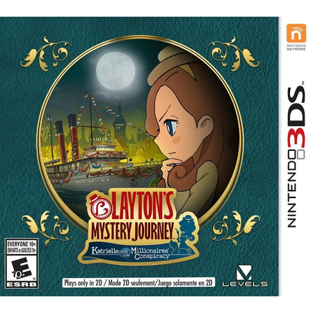 Layton's Mystery Journey: Katrielle and The Millionaire's Conspiracy [Nintendo 3DS] Nintendo 3DS Video Game Nintendo   
