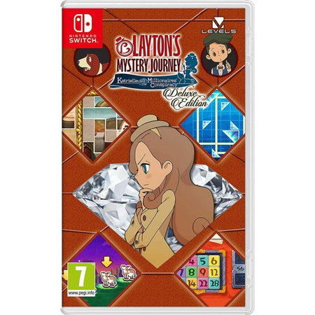 Layton's Mystery Journey: Katrielle and The Millionaires' Conspiracy - Deluxe Edition [Nintendo Switch] Nintendo Switch Video Game Level 5   